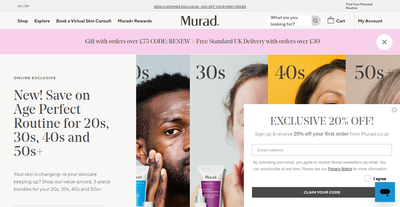 Caffedesign portfolio - Murad